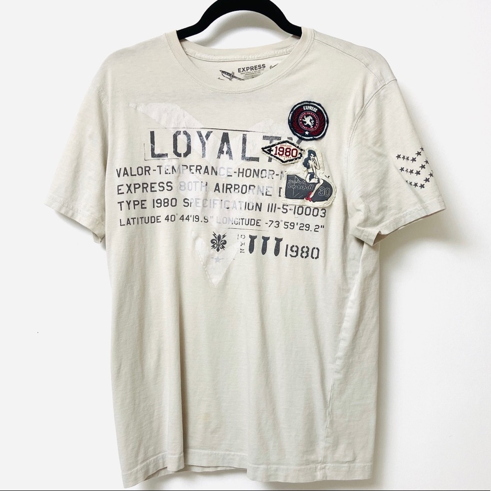 Express t-shirt size small